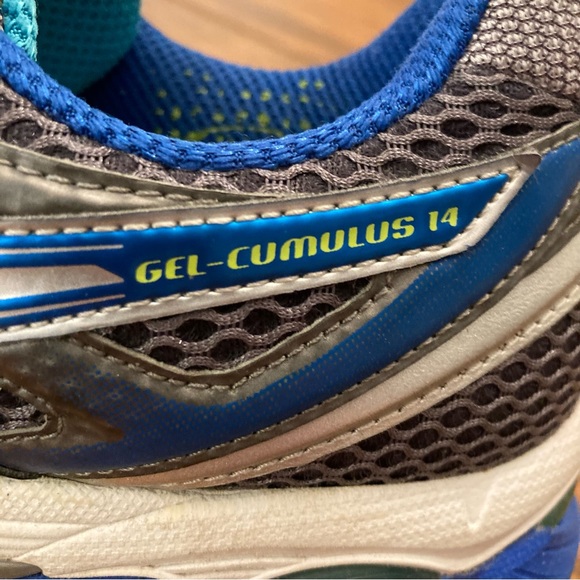 Asics Gel Cumulus 14 Athletic Running Shoes (T296N) - Picture 10 of 10